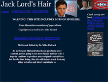 Tablet Screenshot of jacklordshair.com